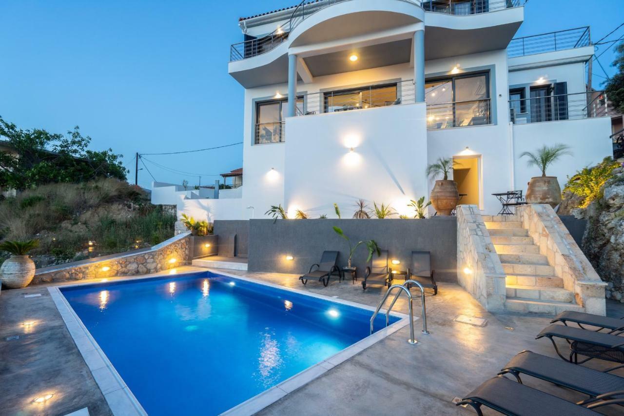 Villa Katia Kefalonia Argostoli  Luaran gambar